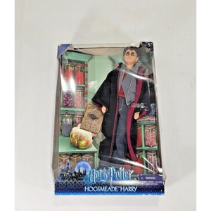 Harry Potter 2003 HOGSMEADE‎ HARRY 11" Doll Action Figure w/ Real Clothing boxed
